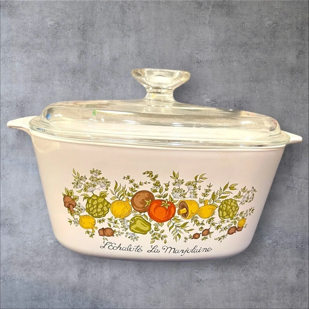 RARE SET Corningware ‘spice of life’ Bakeware Set‎